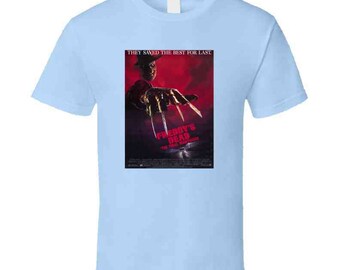 Freddy's Dead the Final Nightmare Movie Tee American Slasher Film