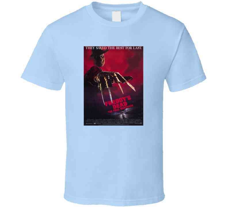 Freddy's Dead the Final Nightmare Movie Tee American Slasher Film