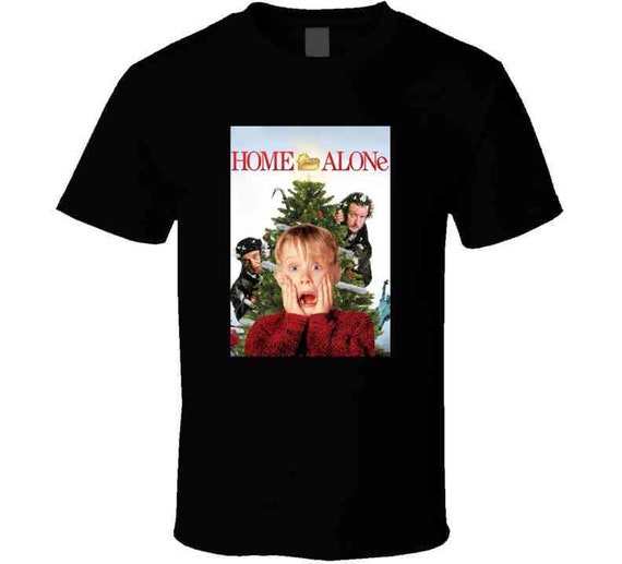 【threetimes】25ss Home-alone box tee Home Alone Movie Tee Classic Christmas Holiday Film T Shirt