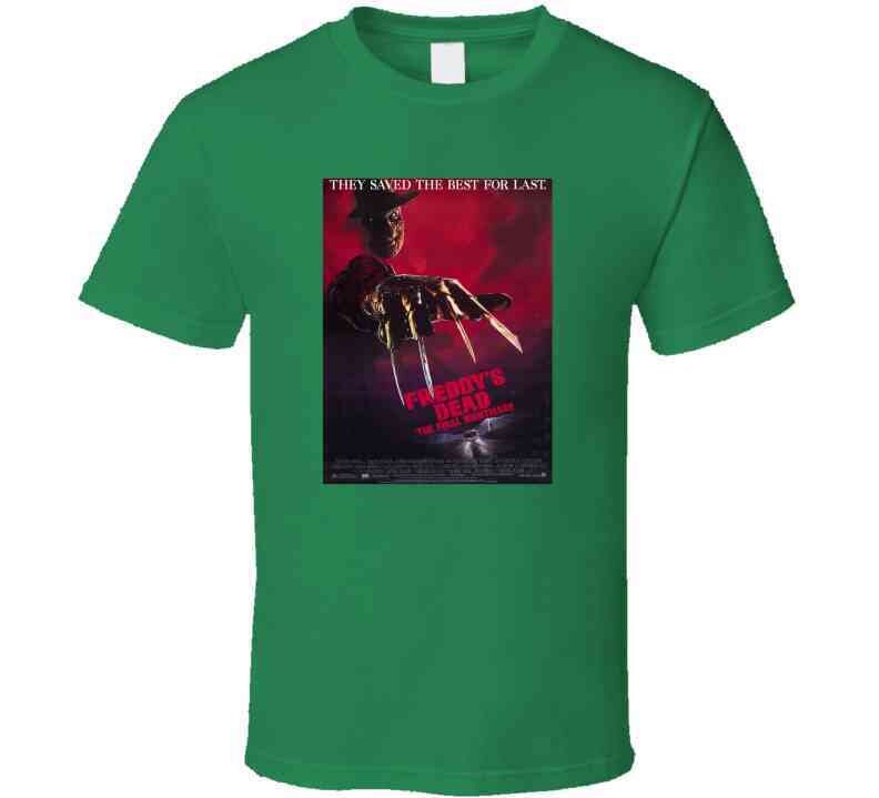 Freddy's Dead ヴィンテージ Tシャツ Freddy's Dead the Final Nightmare Movie Tee American Slasher Film