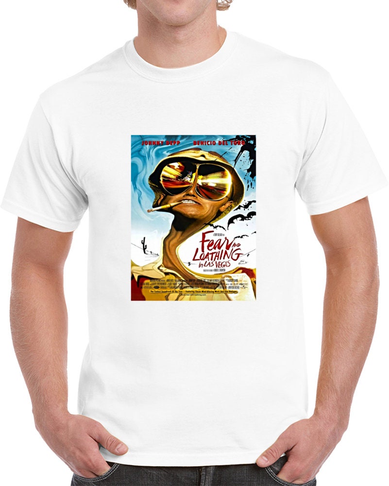 Discover Fear And Loathing In Las Vegas Tee Retro Movie Poster Fan Cool T Shirt