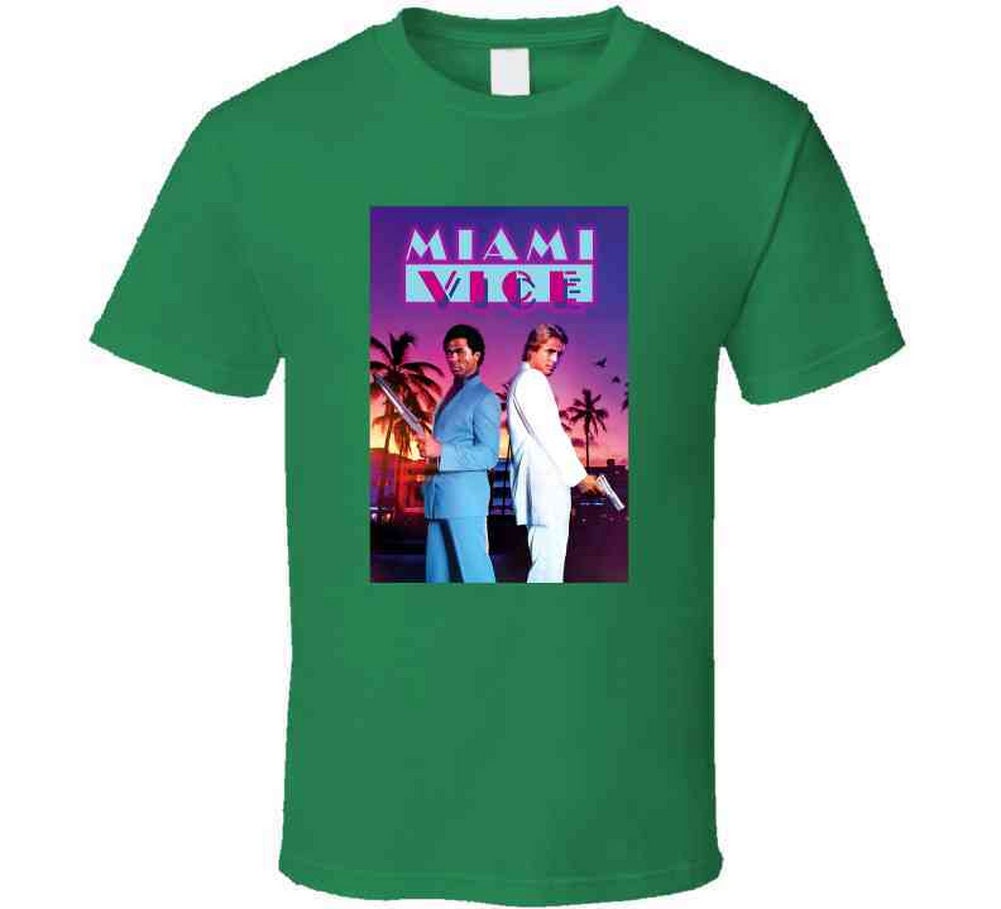 トップス Miami Vice (2006) Promotional T-Shirt 1Tee Mens Miami Vice Var T-Shirt | eBay