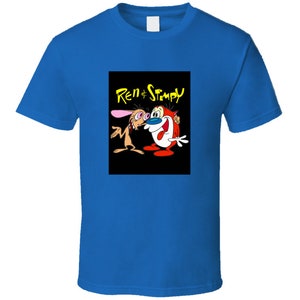 Ren And Stimpy Tee Retro Animated Tv Show T Shirt