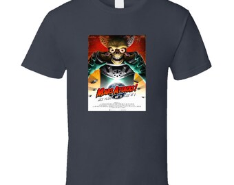 Mars Attacks Movie Tee Retro T Shirt