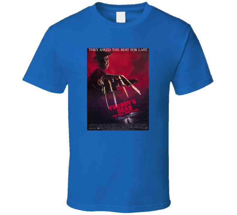 Freddy's Dead the Final Nightmare Movie Tee American Slasher Film