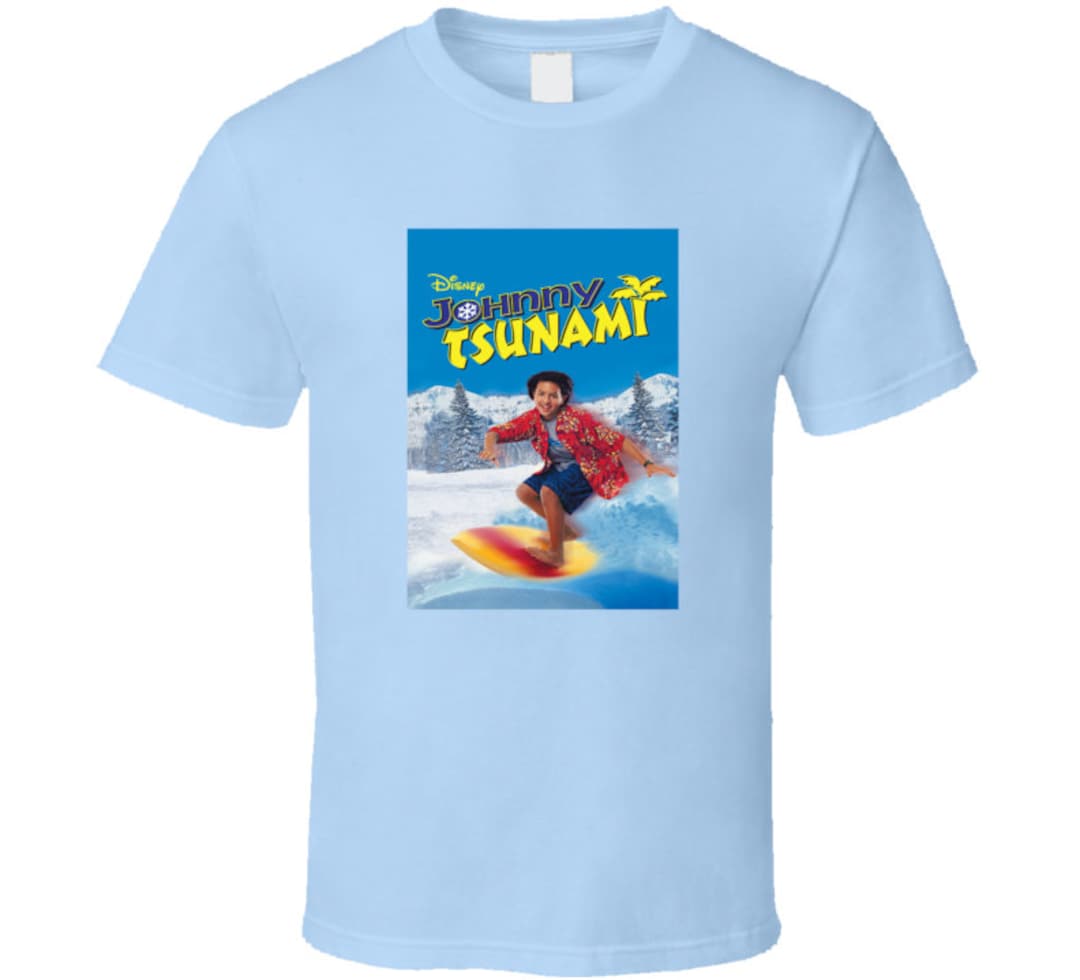 Johnny Tsunami Movie Tee 90s Surfing Film Fan T Shirt - Etsy, image size:1080x980