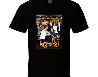 T-shirt Vintage CHEERS Années 80 - Taille Small - Rare Et En Très Bon État