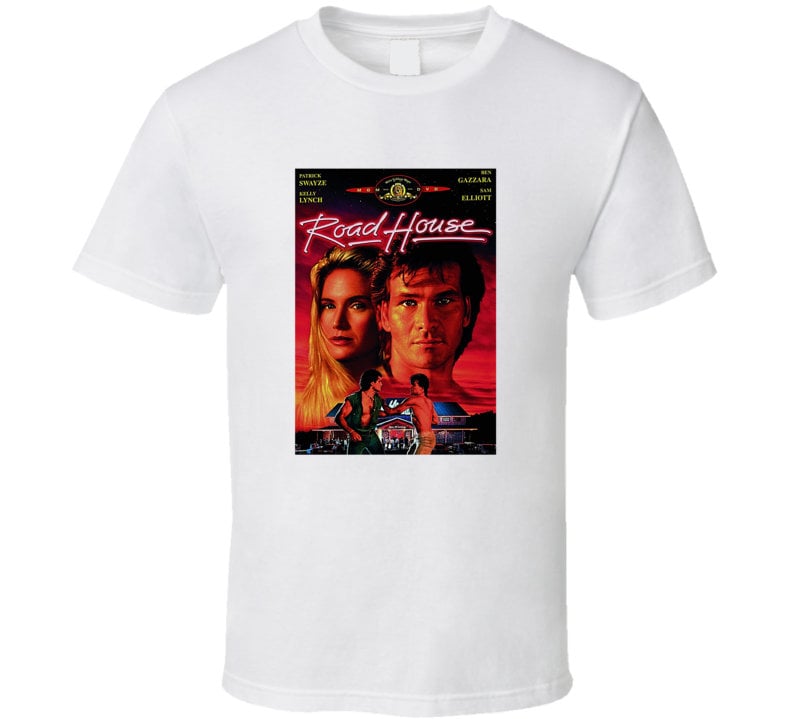 Road House Movie Tee Cool Retro Patrick Swayze Fan T Shirt