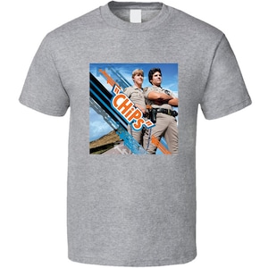 Chips TV Show Tee Retro Series Fan T Shirt