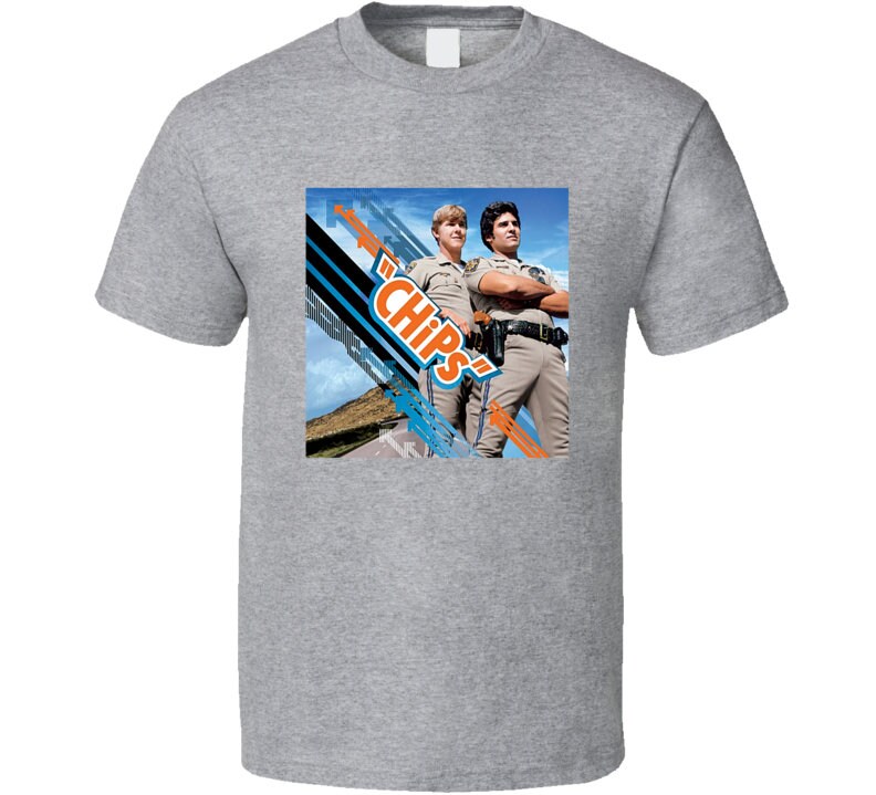 Chips TV Show Tee Retro Series Fan T Shirt