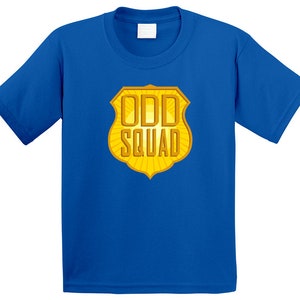 Odd Squad Tv Show Tee Cool Kids Animated Series Halloween Costume T Shirt