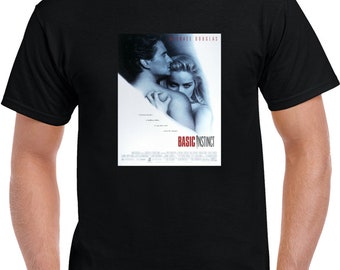Basic Instinct Movie T-Shirt, 100% Cotton Tee