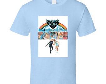 Logan's Run Movie Tee 1976 Sci Fi Film T Shirt