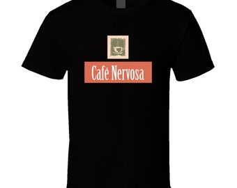 Cafe Nervosa Tee Fraser Tv Show Series Fan T Shirt