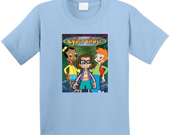 Cyberchase TV Show T-Shirt, Cool Kids Animated Series Tee