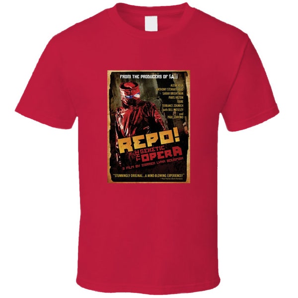 Repo The Genetic Opera Tee Cool Movie Fan T Shirt
