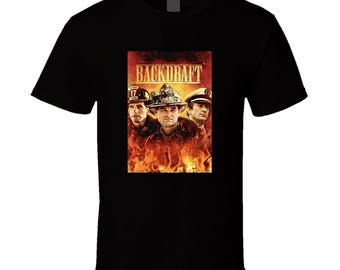 Vintage 90s Universal Studios Backdraft Movie Sweatshirt Medium