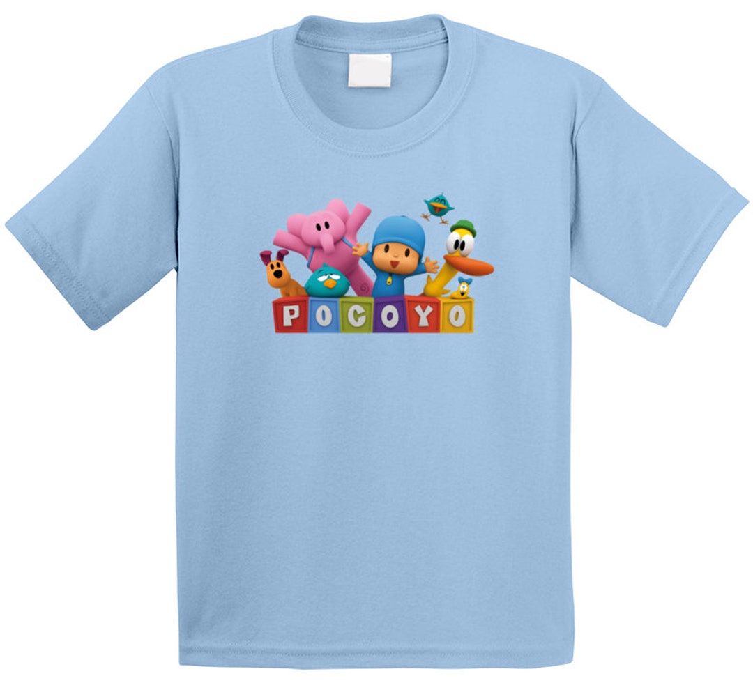 Pocoyó Tv Show Tee Kids Serie Animada Camiseta - Etsy México, image size:1080x980