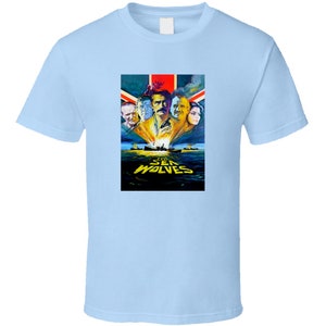 The Sea Wolves Movie Tee Retro Movies T Shirt