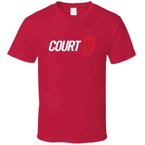 Court Tv Tee True Crime Documentary Courtroom Tv Show T Shirt image 5