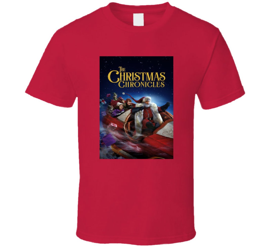 The christmas chronicles movie tee holiday film t shirt etsy