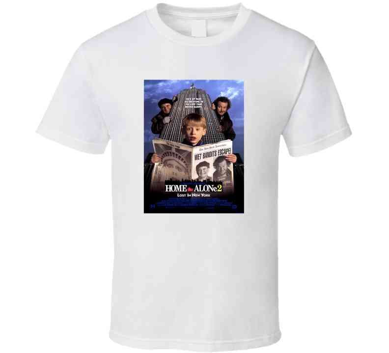 Home Alone 2 Lost in New York Movie Tee Classic Holiday Film