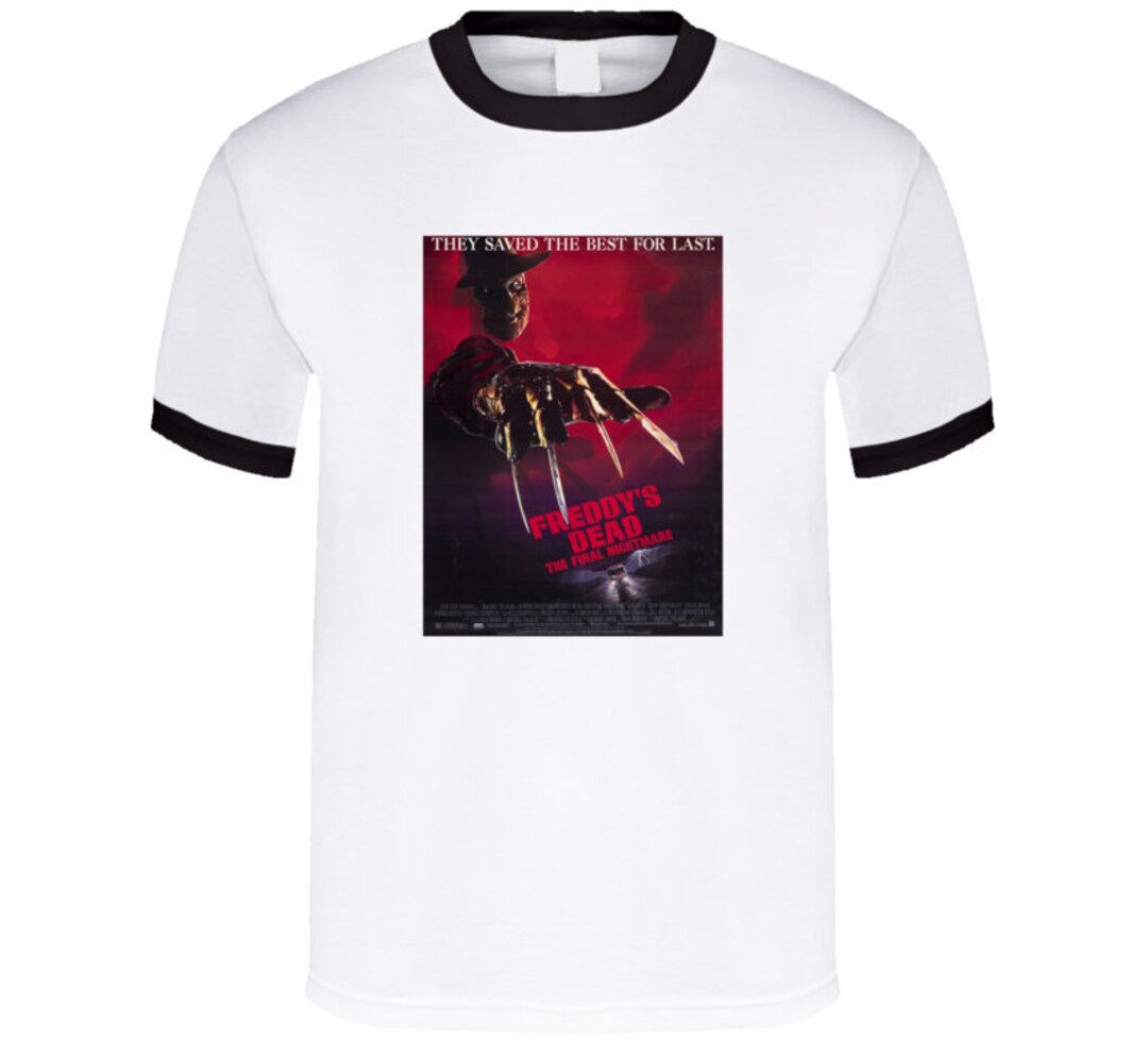 Freddy's Dead ヴィンテージ Tシャツ Freddy's Dead the Final Nightmare Movie Tee American Slasher Film