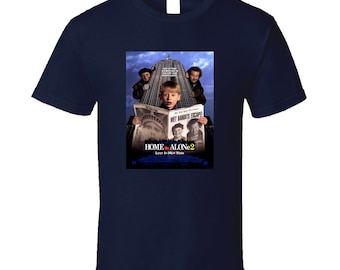 Home Alone 2 Lost In New York Movie Tee Classic Holiday Film T Shirt