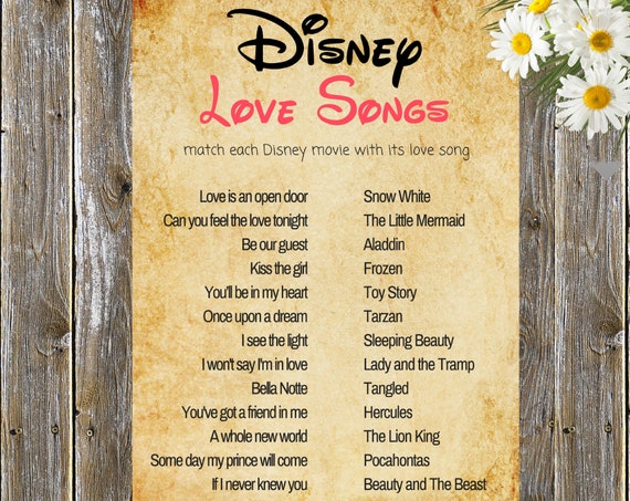 guess the song disney edition