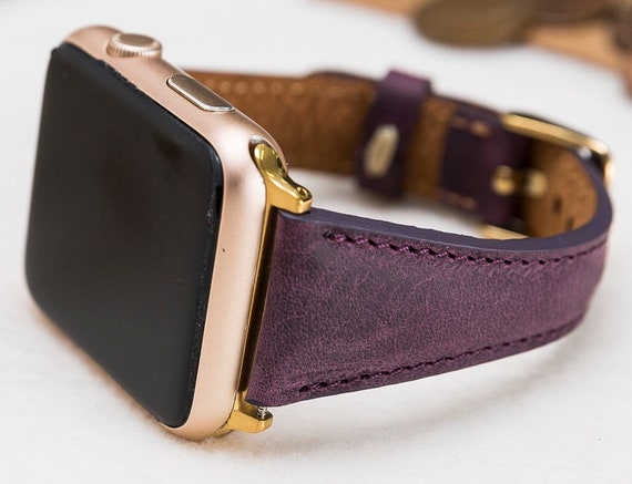 purple apple watch strap