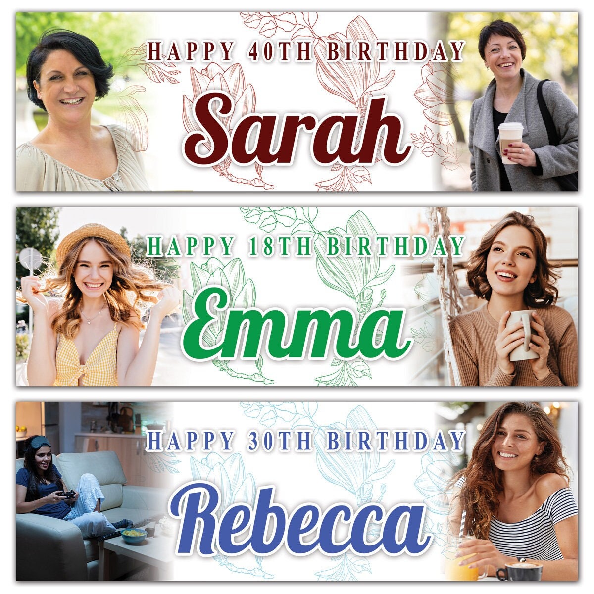 personalized birthday decorations adults clientalert