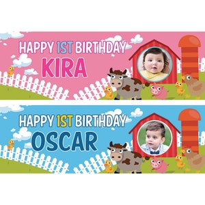 2 x personalised cars birthday banner nursery children kids party decoration 