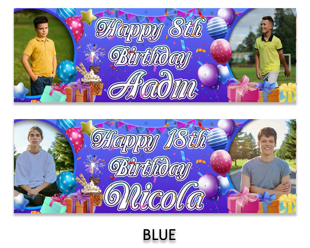 RUMIA - Banner De Cumpleaños Con Temática De Viaje, Decoración De