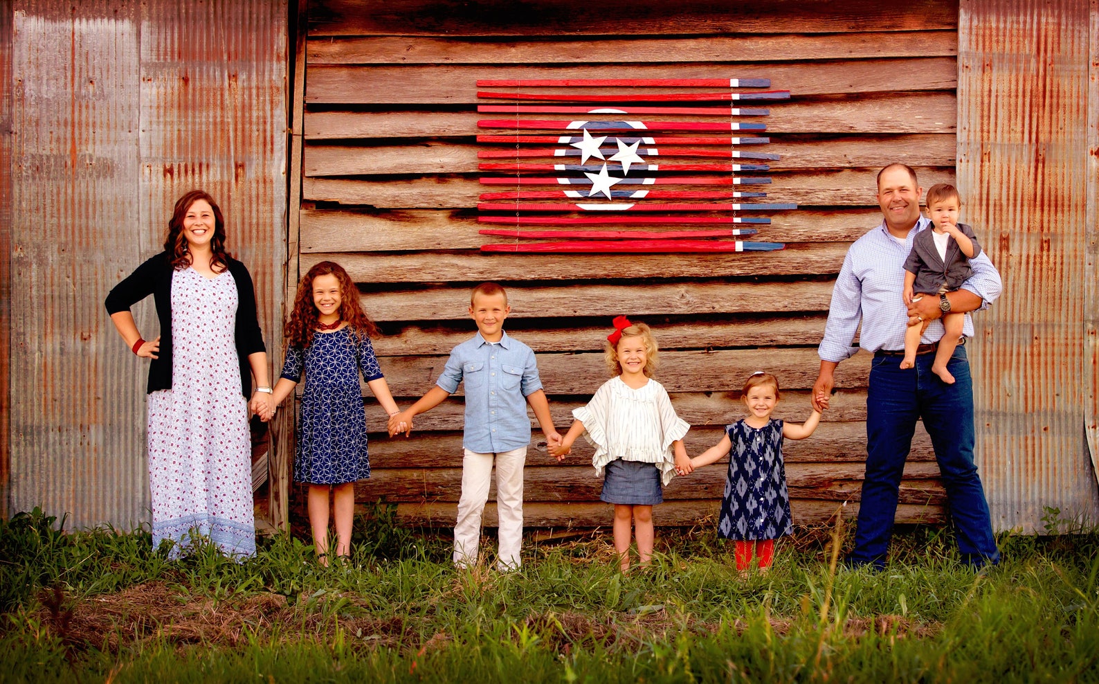 Tennessee Tobacco Stick Flag Etsy
