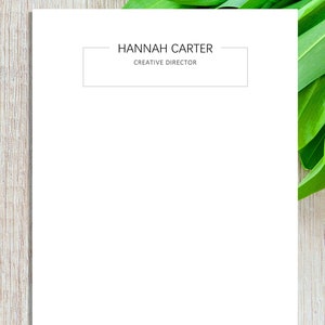 Plantilla de membrete para Word, membrete de negocios personalizado, plantilla estacionaria personalizada diy, papel de membrete de diseño, descarga de impresión
