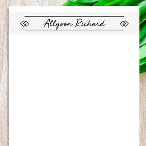 Plantilla de membrete para Word, membrete de negocios personalizado, plantilla estacionaria personalizada diy, papel de membrete de diseño, descarga de impresión