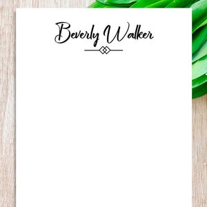 Plantilla de membrete para Word, membrete de negocios personalizado, plantilla estacionaria personalizada diy, papel de membrete de diseño, descarga de impresión