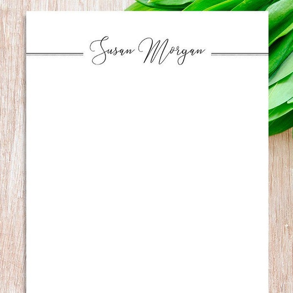 Letterhead Template for Word, Personalized Business Letterhead, Custom Diy Stationary Template, Design Letterhead Paper, Print Download