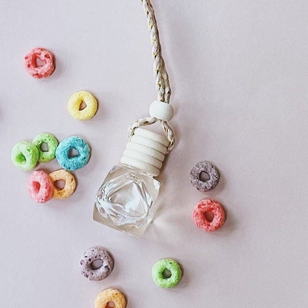 Fruit Loop Car Diffuser | Froot Loops Car Fragrance | Boho diffuser | Hanging Car Diffuser | Fruit loopz | Car Accessories