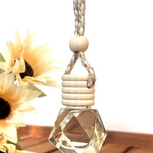 Hanging Car Diffuser, Customize Fragrance,  Boho air Freshener, Pick Scent, Car Air Freshener, Diffuser, Glass Diffuser, Car spray,  Freshie