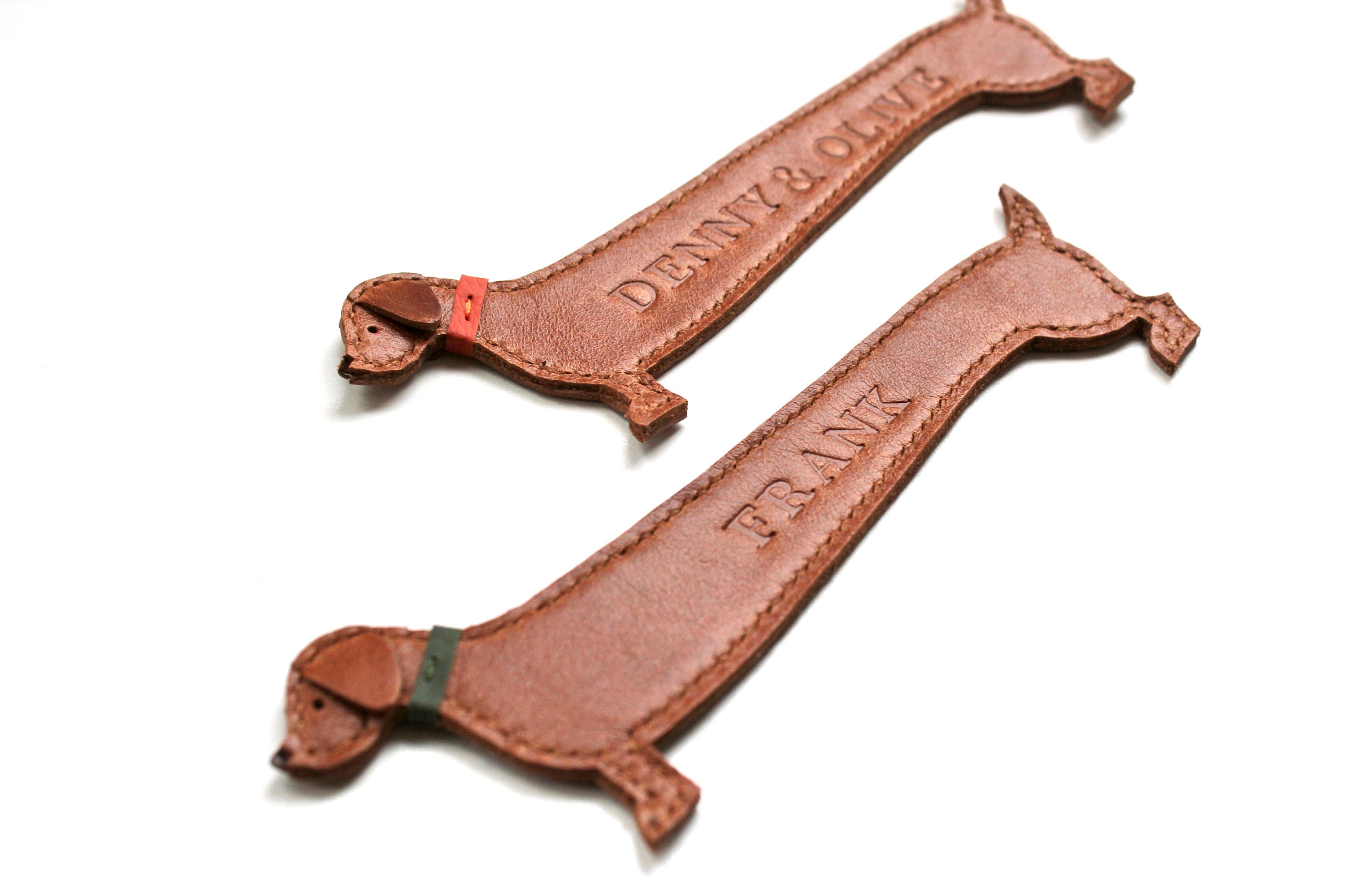 Sausage Dog Bookmark, Custom Leather Bookmark, Miniature Dachshund Gift, Christmas gift,Dog Bookmark, Dapple Dachshund Bookmark, Doxie