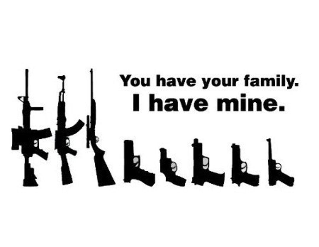 Car Decal, You Have Your Family I Have Mine, Decals for Cars, Decal