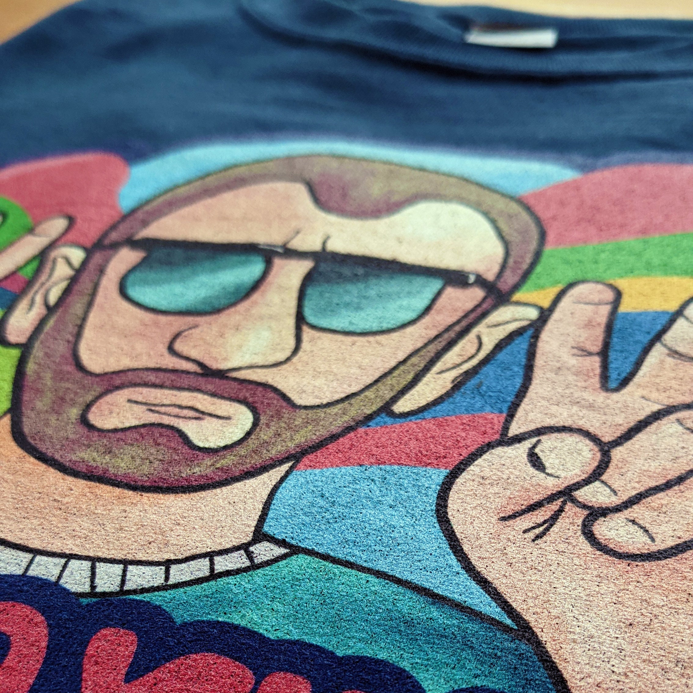 I'm Warning You With Peace and Love Ringo Starr Tshirt Etsy UK