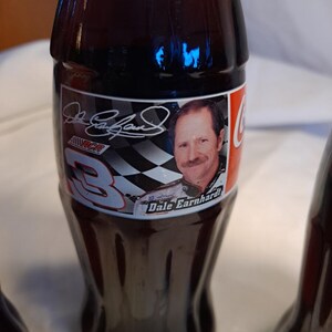 Lote de 4 botellas familiares de Coca-Cola Nascar Racing de Ricky Dale, Kansas City imagen 3