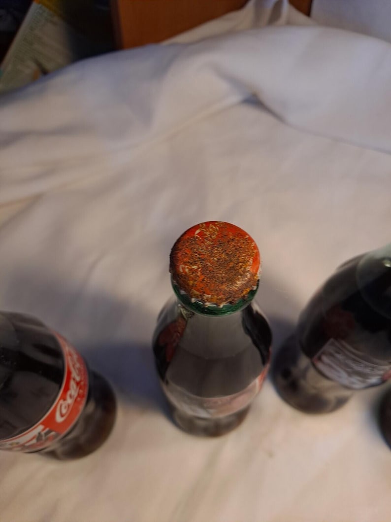 Lote de 4 botellas familiares de Coca-Cola Nascar Racing de Ricky Dale, Kansas City imagen 7