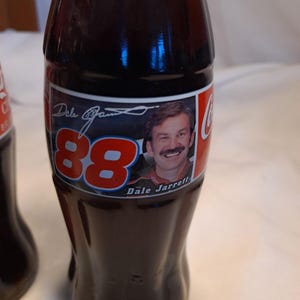 Lote de 4 botellas familiares de Coca-Cola Nascar Racing de Ricky Dale, Kansas City imagen 2