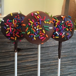 Oreo Party Favors Oreo Cookie Pops Chocolate Covered Oreo - Etsy