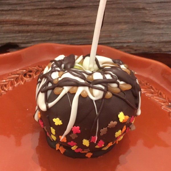 Chocolate Covered Apples - Etsy