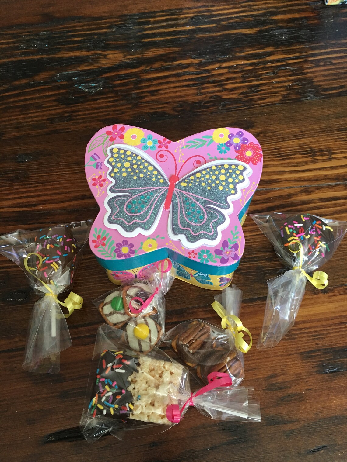 Chocolate Gift Box Butterfly Gifts Butterfly Gift Box Etsy