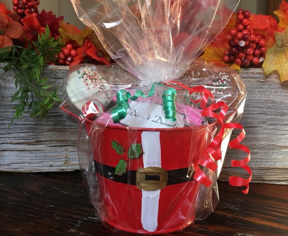 Santa Claus Chocolate Gift Basket - Christmas Gift - Chocolate Gifts